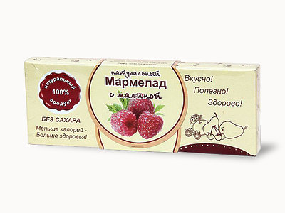  Мармелад натуральный "Малина" 140г в Воскресенске