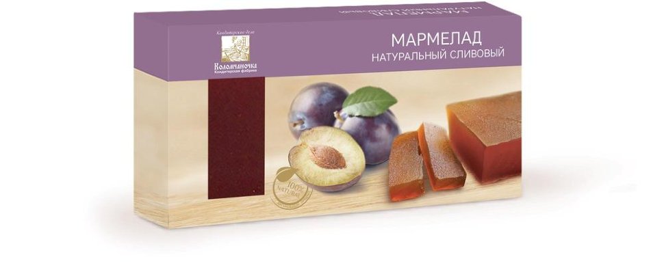  Мармелад пластовый 210г сливовый  в Воскресенске